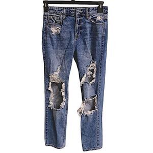 Hidden Womens Sz 25 Distressed Jeans Light Wash Frayed Streetwear Denim 5 Pocket